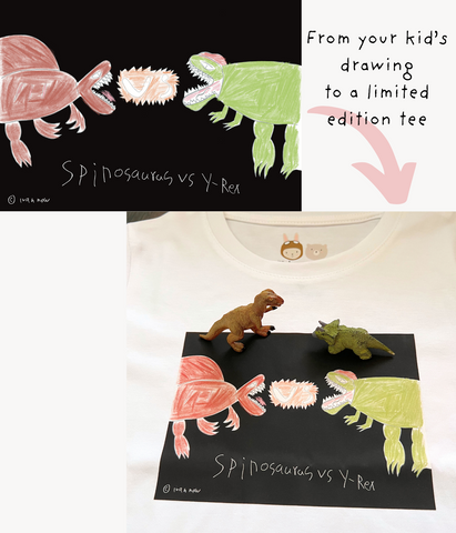 Custom Kids’ Drawing T-shirt — Turn Your Child’s Art into Limited Edition Tee