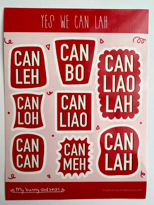 Singapore Sticker Sheets