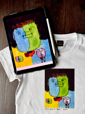 Custom Kids’ Drawing T-shirt | Personalized Gift Made in Singapore