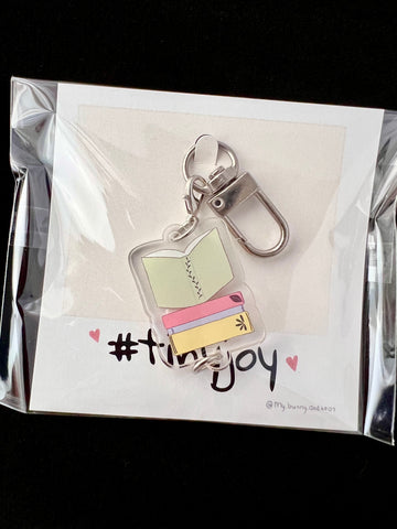 #tinyjoy Customizable Keychain