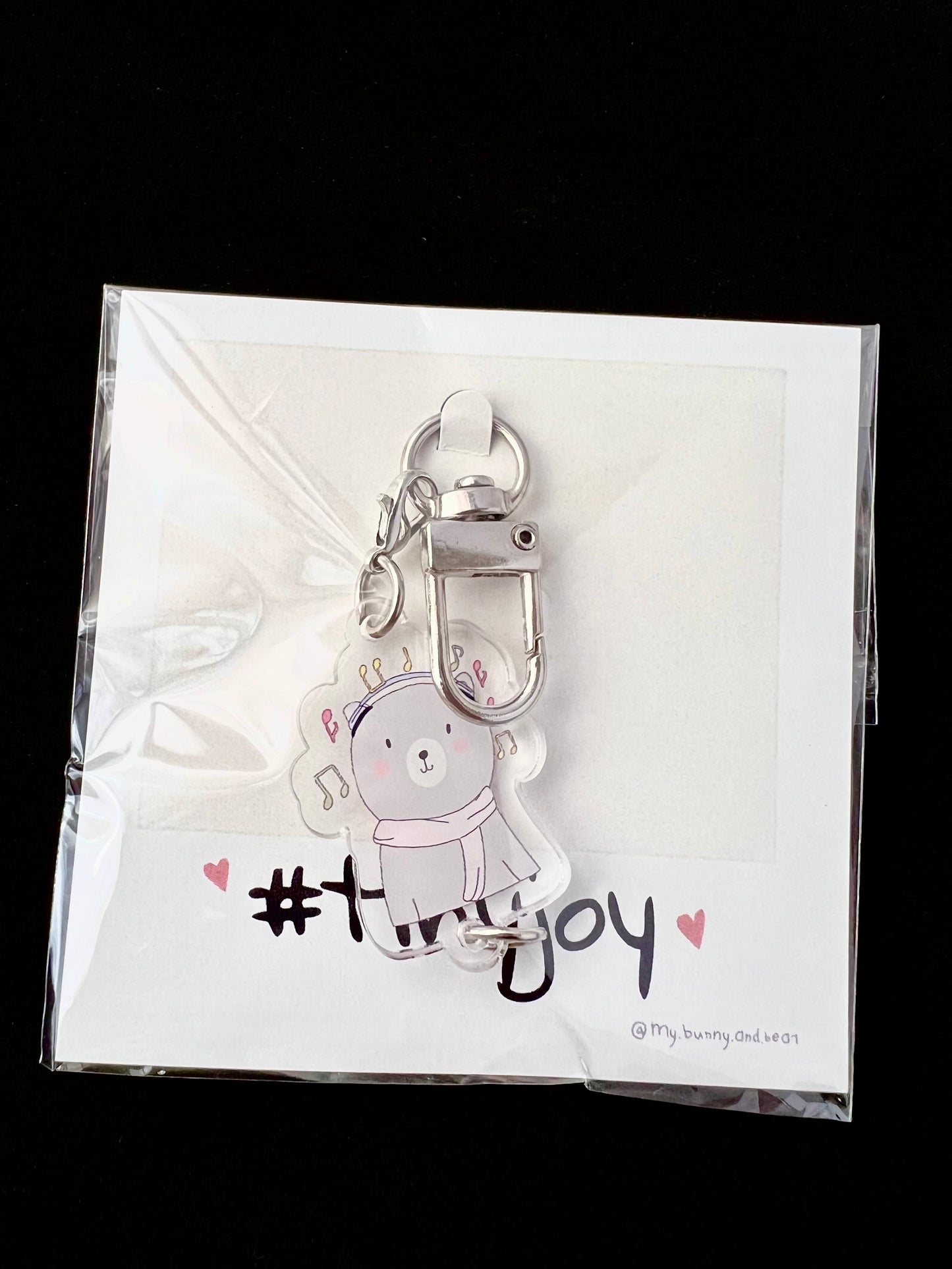 #tinyjoy Customizable Keychain
