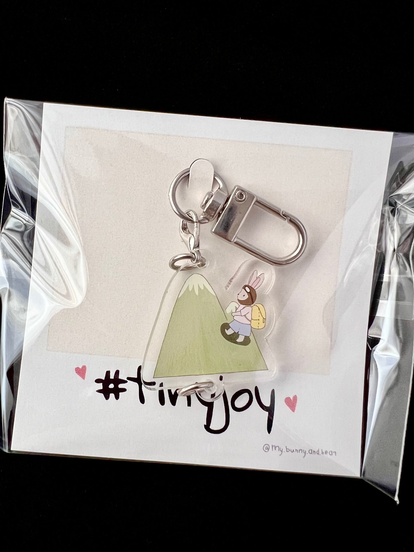 #tinyjoy Customizable Keychain