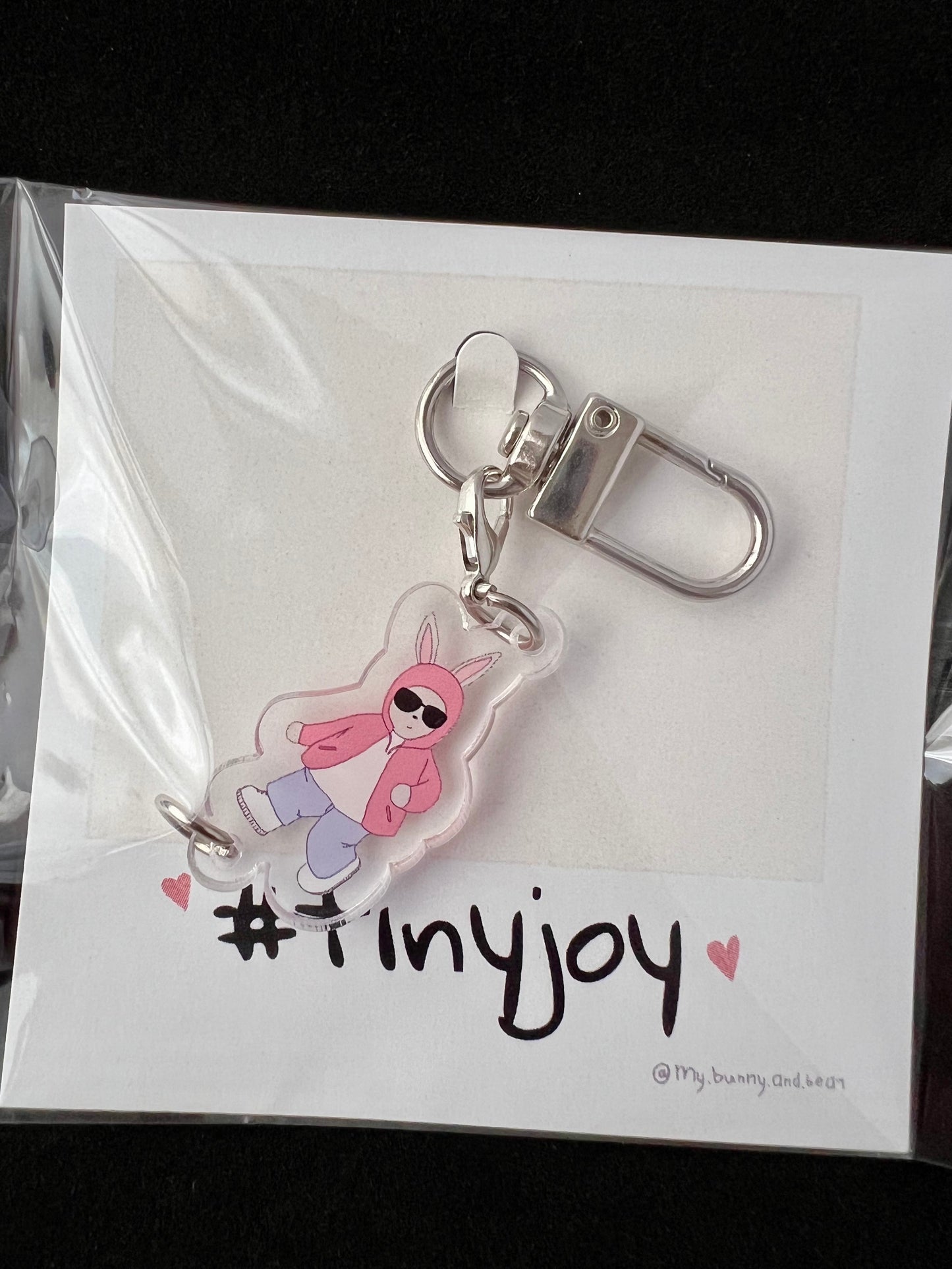 #tinyjoy Customizable Keychain
