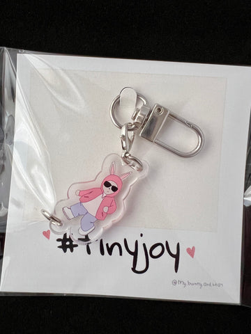 #tinyjoy Customizable Keychain