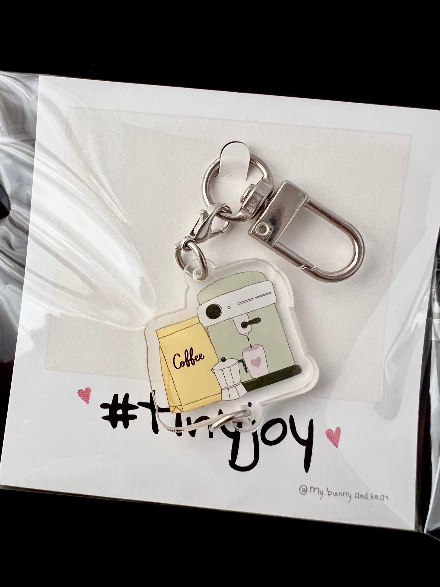 #tinyjoy Customizable Keychain