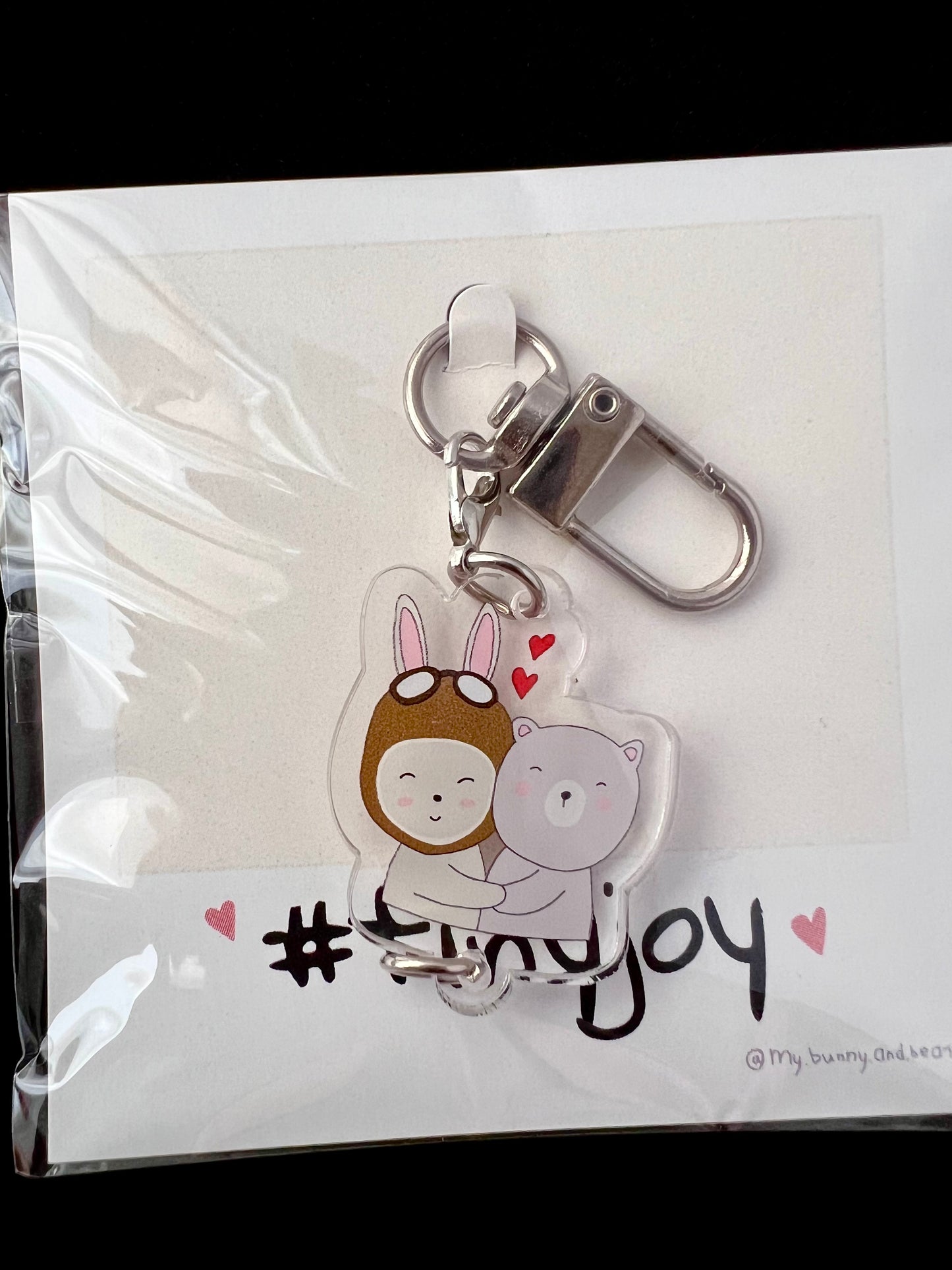 #tinyjoy Customizable Keychain