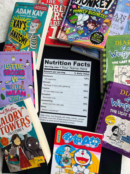 Custom Nutrition Facts T-shirt | Funny Personalized Gift Tee