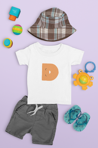 Personalized Alphabet Faces T-Shirt: Fun Kids' Gift Idea with Funny Faces